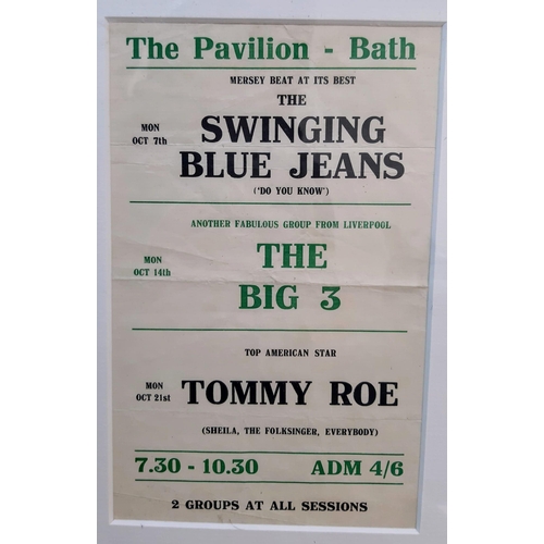 1150 - The Swinging Blue Jeans - Autographed Picture Montage. This 1960s Merseyside band had multiple chart... 