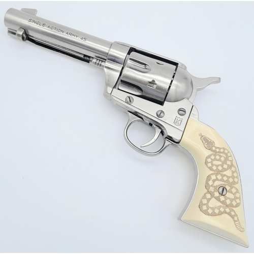 1261 - An Unused, Boxed, Retrospective Copy of a Colt Single Action Army. 45 Revolver. Comes with Dummy Rou... 