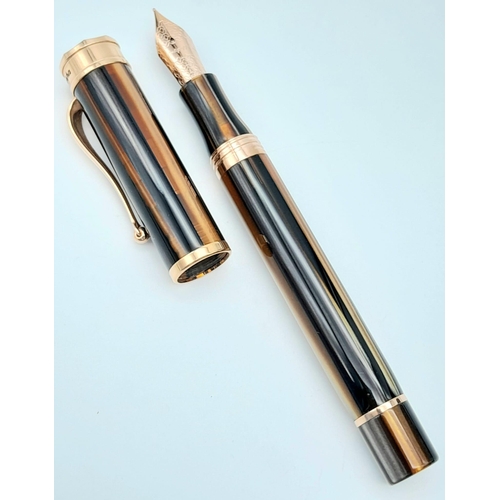 430 - A Montegrappa Ducale Italian Fountain Pen. As new in original packaging.