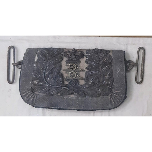 48 - A Crimean War Royal Artillery Victoria Cross Winners Pouch. No.1 RA Dress pouch - worn by VC winner ... 