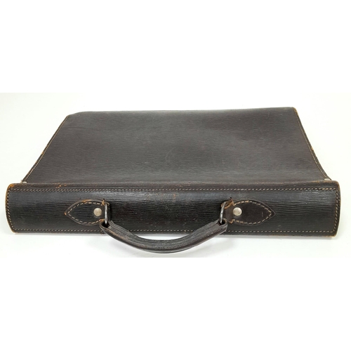 504 - WW2 German Luftwaffe Briefcase with stamp