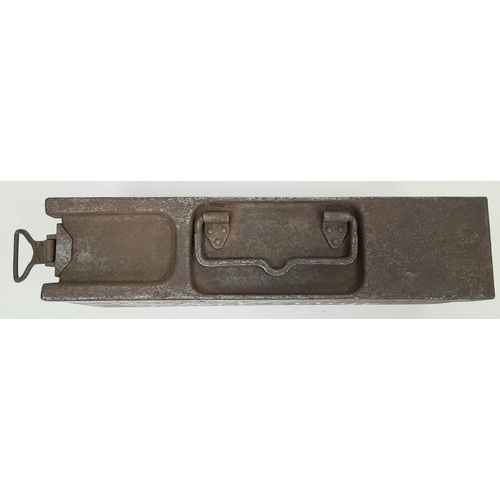 638 - WW1 1917 Dated German MG-08 Ammo Tin. Marked “Werkzeuge” Meaning tools on one side and the unit “4/1... 