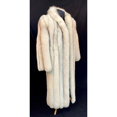 296 - A Vintage Jeff Taylor Full Length Mink Coat. In good condition but please see photos. Size Large.