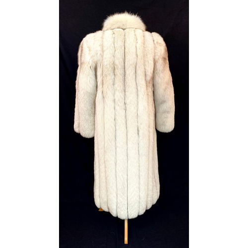 296 - A Vintage Jeff Taylor Full Length Mink Coat. In good condition but please see photos. Size Large.