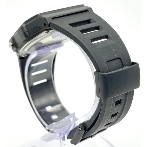 1485 - A Highly Collectible Casio Men’s Digital Resin Watch, Model W86-3298. Full working order.