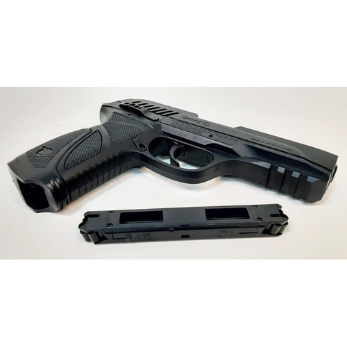 1105 - An Excellent Condition (As New) Gamo PT-85 Blowback .177 CO2 Pellet Pistol. Comes with additional fi... 