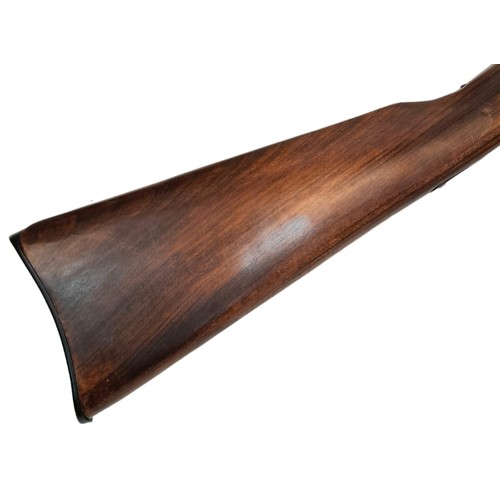 1191 - A Vintage, Full Weight and Size, Retrospective Inert Replica of an 1859 Carbine Rifle. Wood and Meta... 