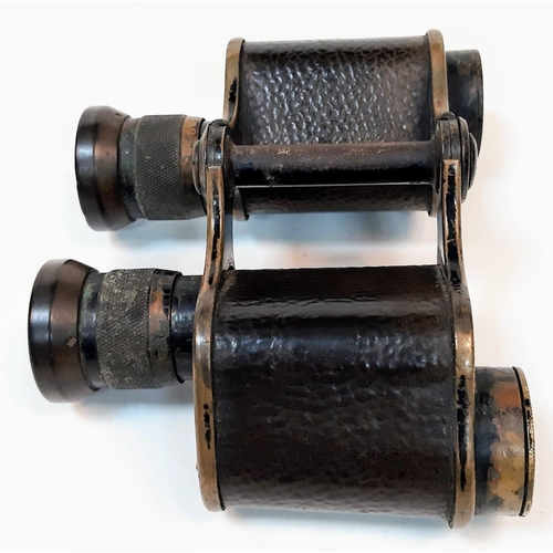 243 - An original, pair of WW1, British Forces, Binoculars made in 1918 by A. KERSHAW in Leeds. In excelle... 