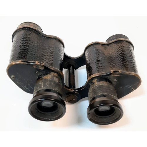 243 - An original, pair of WW1, British Forces, Binoculars made in 1918 by A. KERSHAW in Leeds. In excelle... 