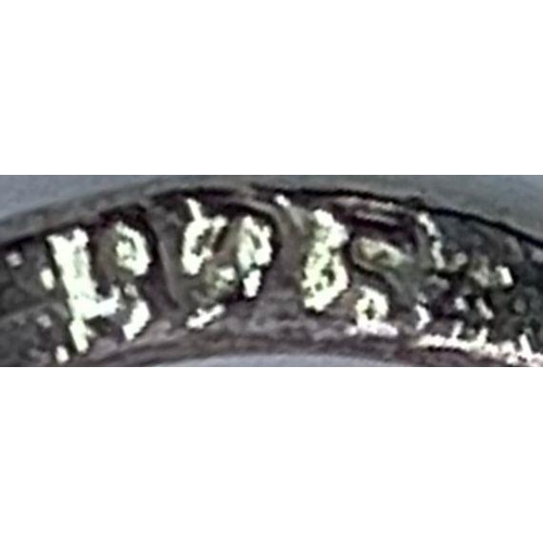 1435 - A parcel of Silver Jewellery. 
1) Triple band ring with circle design (Size M)
2) Filigree style ear... 