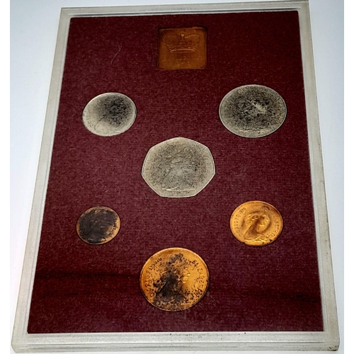 1436 - Three Proof Sets of Coins - Farewell to the Pre-Decimal System, Complete decimal and pre decimal Ire... 