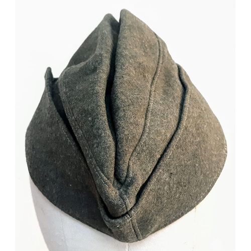 125 - WW2 German Heer (Army) M34 Overseas Side Cap. Good condition for its age.