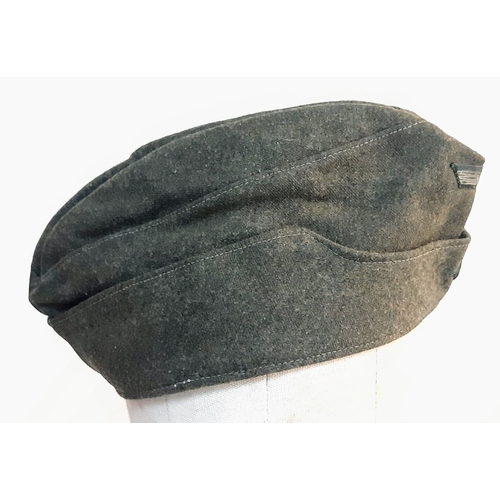 125 - WW2 German Heer (Army) M34 Overseas Side Cap. Good condition for its age.