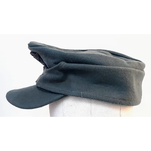 153 - WW2 German Field Police M43 Cap.