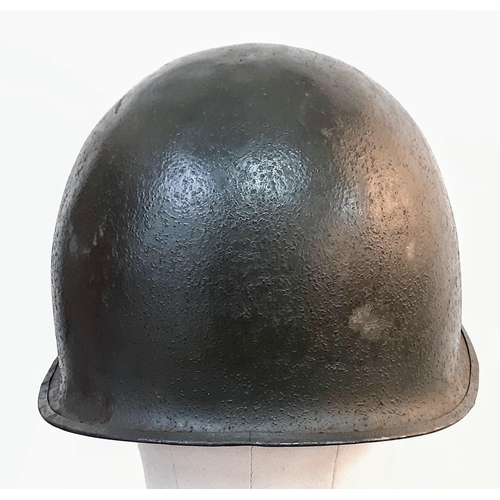 349 - WW2 US M1 Helmet Made by McCord. The shell is batched marked 1266D which means it was made Nov-Dec 1... 