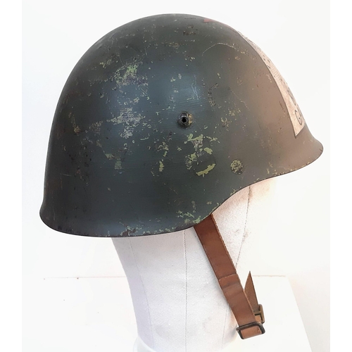 370 - WW2 Italian “Brigata Garibaldi” Fascist Helmet.