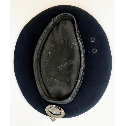 426 - WW2 Canadian Beret and badge of the Essex Regiment (Tank) Circa 1938-45.