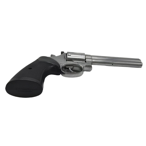 185 - A Deactivated Smith and Wesson 357 Magnum. This classic Hollywood revolver has a chrome finish with ... 