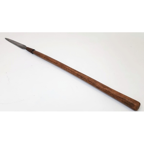 230 - 100% Genuine Zulu Assegai Short Stabbing Spear used by Zulu warriors during the Anglo-Zulu War 1879 ... 