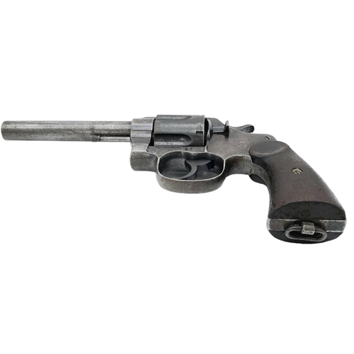 296 - A Vintage Colt Service Revolver - 455 ELEY. This USA made pistol has a 5.5 inch barrel and battle-wo... 