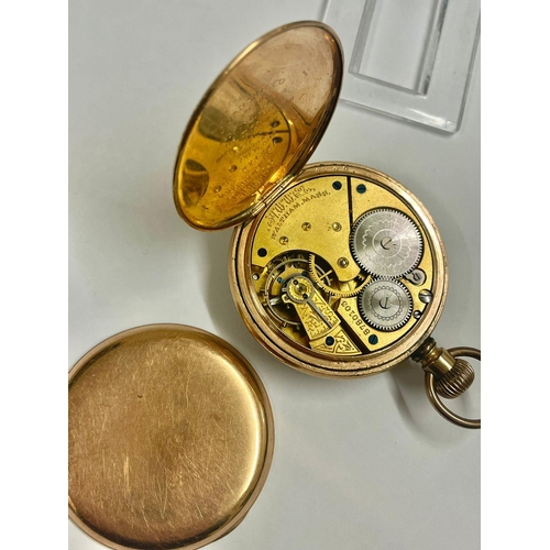 823 - Waltham pocket watch gents AF