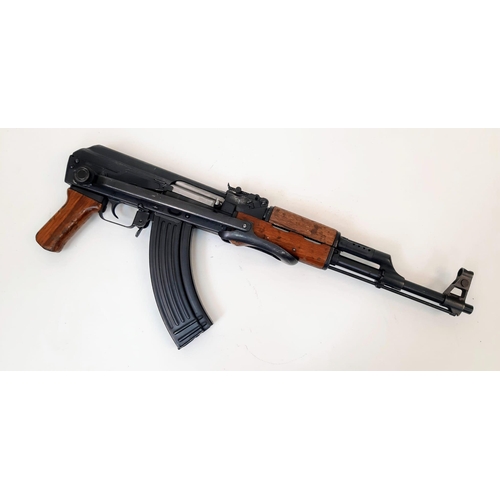 178 - A Chinese Deactivated Type 56 Vintage Assault Rifle. Matching numbers, battle worn finish with movin... 