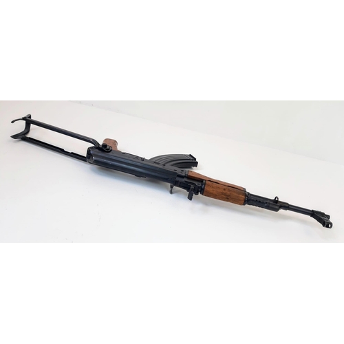 178 - A Chinese Deactivated Type 56 Vintage Assault Rifle. Matching numbers, battle worn finish with movin... 