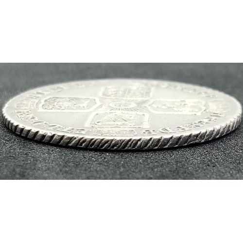 807 - A George II 1758 Silver Shilling. Please see photos for conditions.