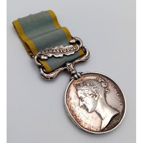 1479 - A pair of medals for the Crimean War to the 1st battalion the Royal Regiment, consisting of:  Queen’... 