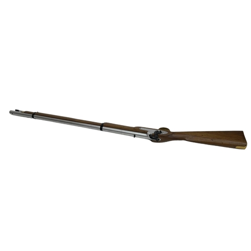 1599 - A MUZZLE LOADING BLACK POWDER RIFLE,  .75 CALIBRE
.COMES WITH A CURRENT DEACTIVATION CERTIFICATE.
NO... 