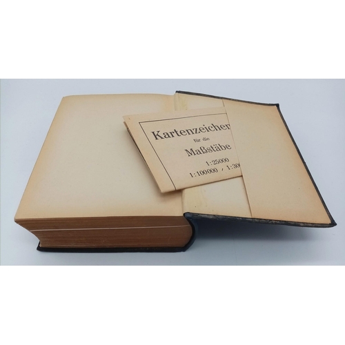 1023 - 1943 Dated German Army Officers Clander and Guidebook.