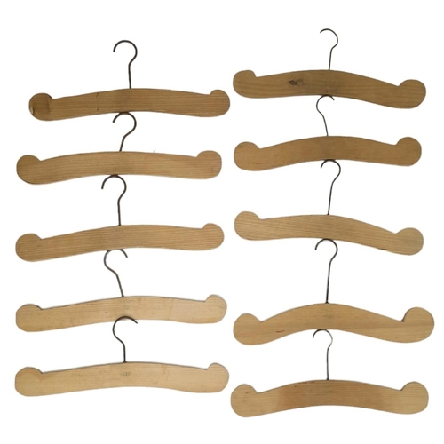 1114 - 10 x 1936 Dated Hitler Youth Clothes Hangers.