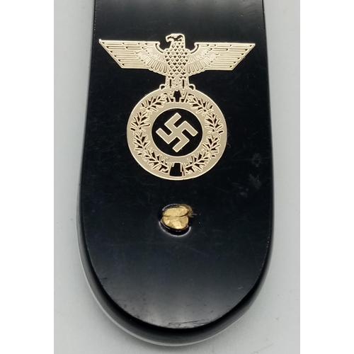 643 - 1336 German Olympics 3 rd Reich Patriotic Cutthroat Razor. “For the Glory of the Sport and the Fathe... 