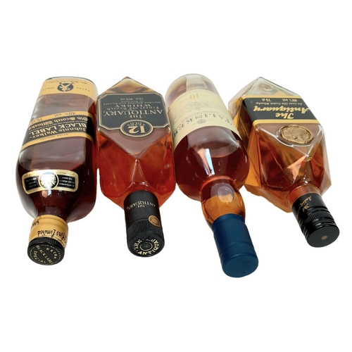 165 - Four Fantastic Bottles of Boxed Whisky. To include: 2 x Antiquarry (Delux and Finest 12 Year Old - b... 