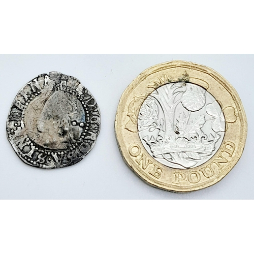 1705 - A 6th Issue, Elizabeth I Two Pence Coin.
See photos for condition.
Weight: 0.88g

S2579