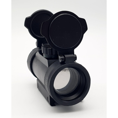 1254 - An Ex Display Pinty Holographic Reflex Gun Sight for Picatinny Rail Mounting. Comes in Box with Inst... 