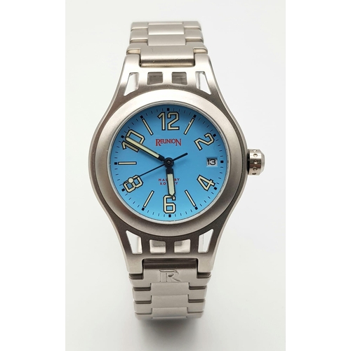 1362 - An Excellent Condition Unisex Stainless Steel Quartz Watch by Rotary, the Reunion Model. 38mm Includ... 