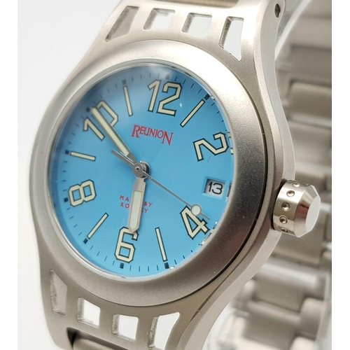 1362 - An Excellent Condition Unisex Stainless Steel Quartz Watch by Rotary, the Reunion Model. 38mm Includ... 