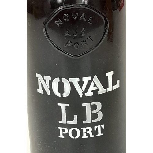 535 - A Large Bottle of Noval LB Port in a Wooden Case - 150cl.