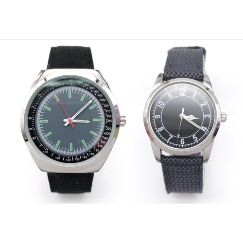 943 - Two Unworn Military Homage Watches Comprising; 1) a 1970’s French Army Quartz Watch 42mm Including C... 