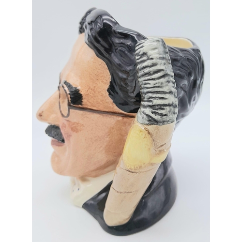 1062 - A Royal Doulton 'Groucho Marx' Large Jug/Mug. From the celebrity collection. D 6710. 18cm tall.