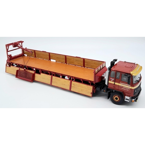 871 - A WSI Die Cast Transportation Lorry with Brick Trailer. 1:50 scale. As new, in box.