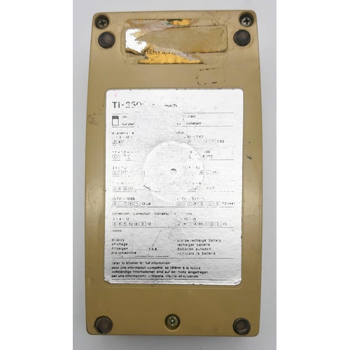 968 - A Collectible Texas Instruments TI-2500 Datamath Calculator. This was the 2nd version. As found.