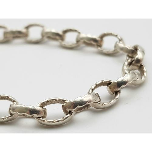 998 - A Thomas Sabo 925 Silver Bracelet. 18cm