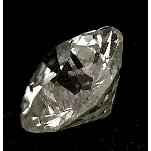 1038 - A 0.37 Carat Brilliant Cut Diamond H Col/S1.