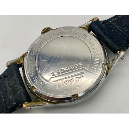 1471 - A Vintage Tissot Mechanical Gents Watch. Not currently working so as found.