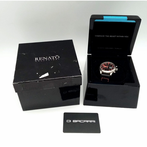 417 - A Very Rare Limited Edition (4 of 99) Automatic Chronograph Watch from the Renato Collection by Di B... 