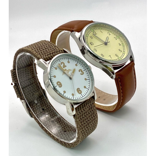 1041 - Two Unworn Military Homage Watches Comprising: a 1940’s Design Canadian Airforce Watch 36mm Includin... 