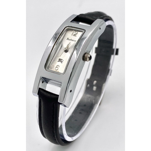 936 - A Ladies Burberry Watch Model 082333. 20mm Including Crown. New Battery Fitted February 2024. Full W... 