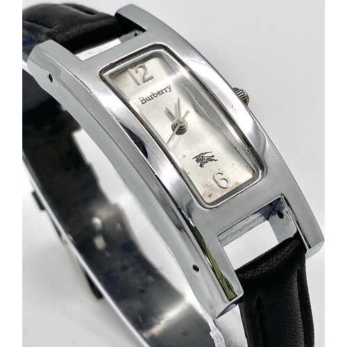 936 - A Ladies Burberry Watch Model 082333. 20mm Including Crown. New Battery Fitted February 2024. Full W... 